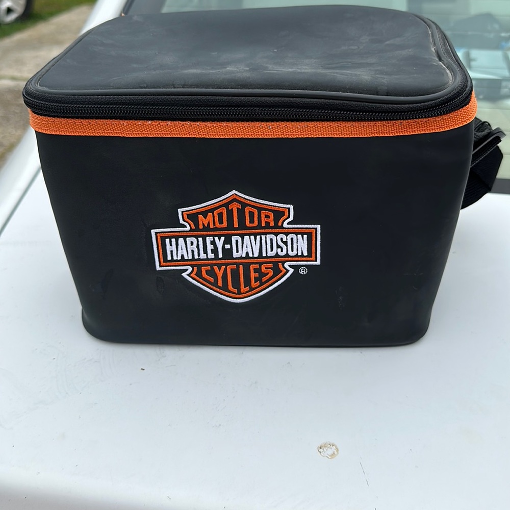 Harley Davidson lunch sack